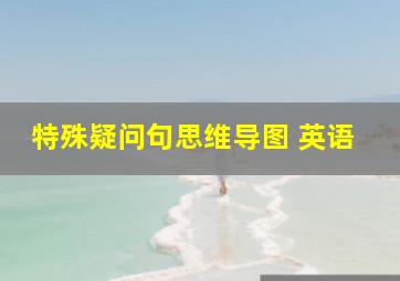 特殊疑问句思维导图 英语